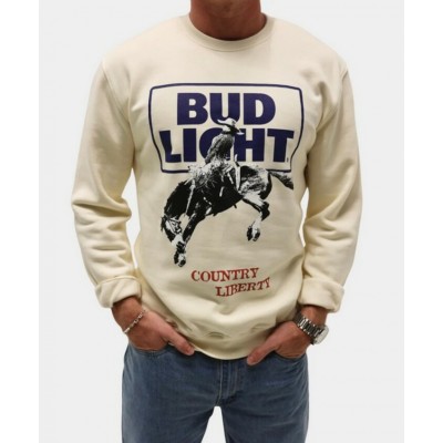 COUNTRY LIBERTY - Crewneck Unisexe Natural Maverick