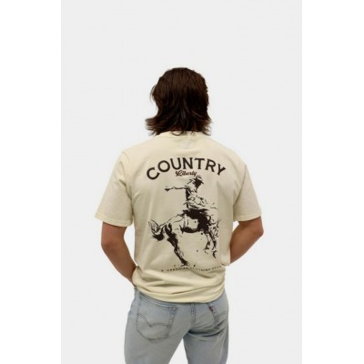 COUNTRY LIBERTY - T-Shirt Unisexe Natural Saddle