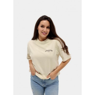 COUNTRY LIBERTY - T-Shirt Unisexe Natural Saddle