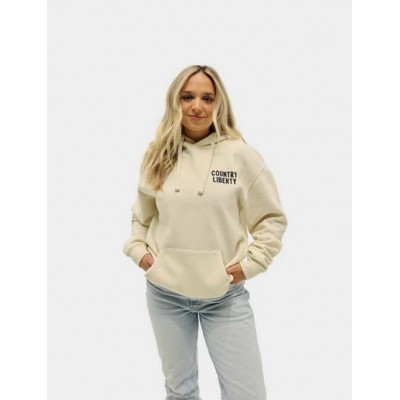 COUNTRY LIBERTY - Hoodie Unisexe Natural Horse Riding