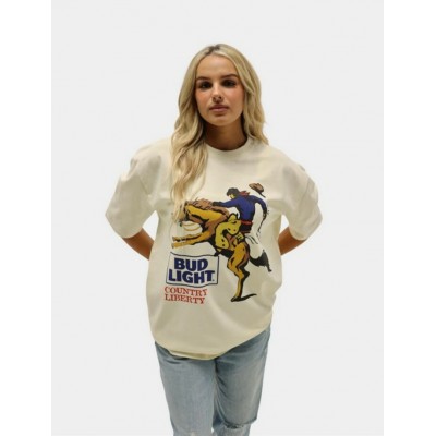 COUNTRY LIBERTY - T-Shirt Unisexe Natural Country...