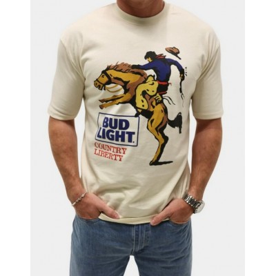 COUNTRY LIBERTY - T-Shirt Unisexe Natural Country Rider