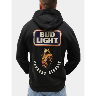 COUNTRY LIBERTY - Hoodie Unisexe Black Wrangler