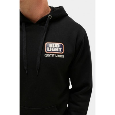 COUNTRY LIBERTY - Hoodie Unisexe Black Wrangler