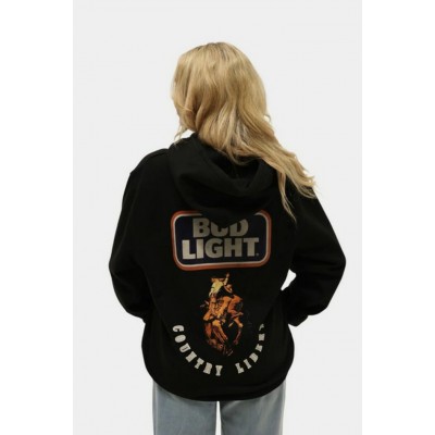 COUNTRY LIBERTY - Hoodie Unisexe Black Wrangler