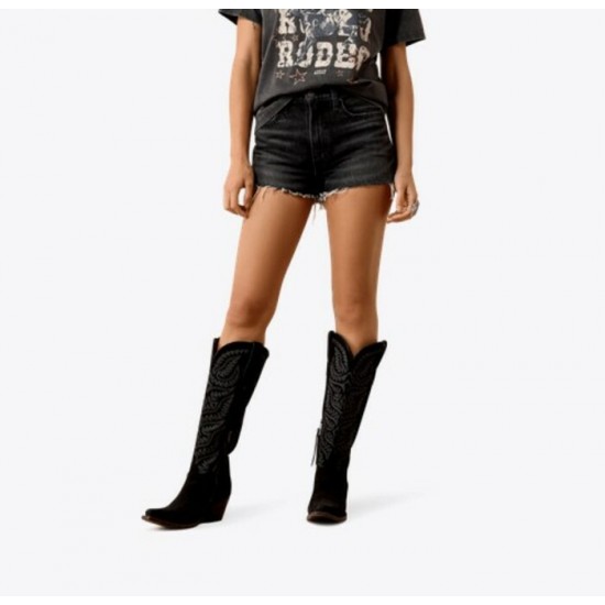 ARIAT - Shorts Taille Haute Calamity Tomboy 3'' - Pittsburg