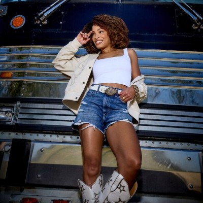 ARIAT - Shorts Taille Haute Jazmine Tomboy 3'' - Denver