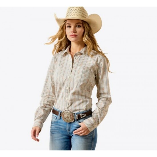 ARIAT - Chemise Extensible Kirby - Vintage Floral Stripe