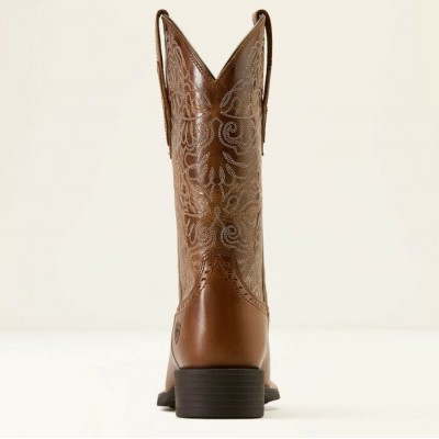 ARIAT - Bottes Round Up Aged Tan