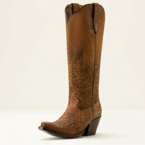 ARIAT - Bottes Casanova X Toe Distressed Leopard