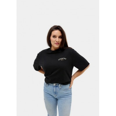 COUNTRY LIBERTY - T-Shirt Unisexe Black Saddle