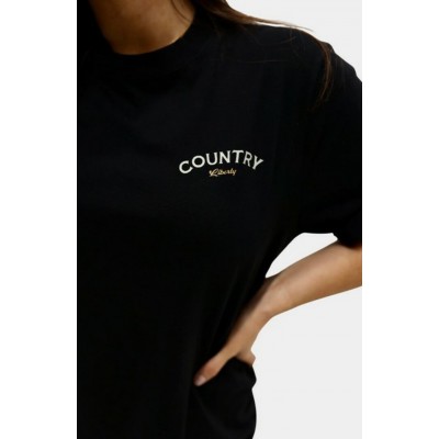 COUNTRY LIBERTY - T-Shirt Unisexe Black Saddle