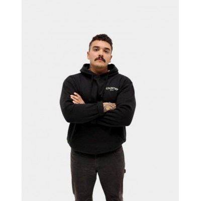 COUNTRY LIBERTY - Hoodie Unisexe Black Saddle