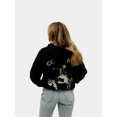 COUNTRY LIBERTY - Hoodie Unisexe Black Saddle