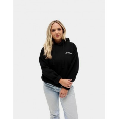 COUNTRY LIBERTY - Hoodie Unisexe Black Saddle