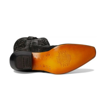 CORRAL - Bottes Noir et Bronze avec Paillettes 