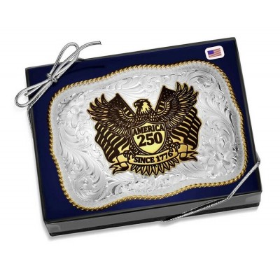 MONTANA SILVERSMITH - Boucle de ceinture America's 250th Anniversary
