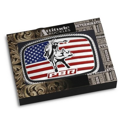 MONTANA SILVERSMITH - Boucle de ceinture America Loves Bull Riding