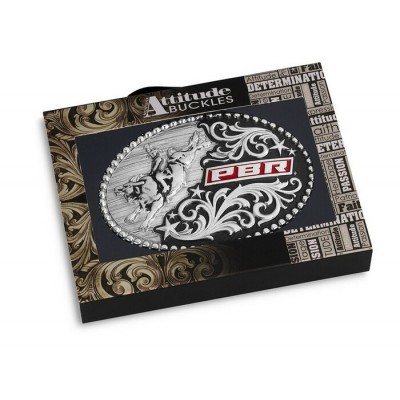 MONTANA SILVERSMITH - Boucle de ceinture Eight Seconds Style PBR