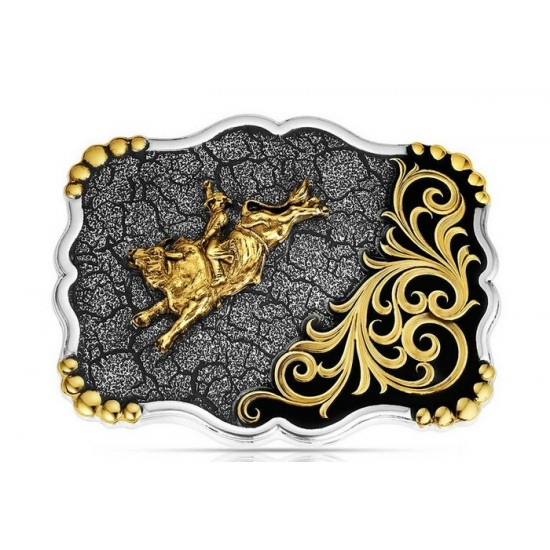 MONTANA SILVERSMITH - Boucle de ceinture Shadow Mesa Cracked Earth