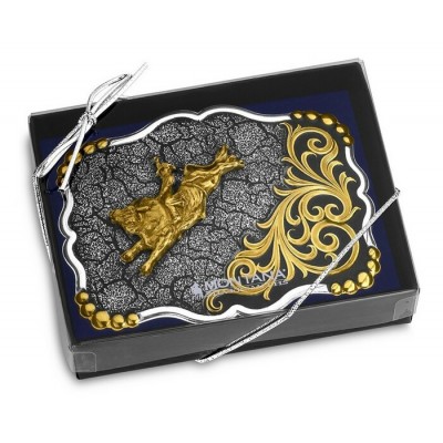 MONTANA SILVERSMITH - Boucle de ceinture Shadow Mesa Cracked Earth