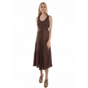 SCULLY - Robe pour Femme - Chocolat