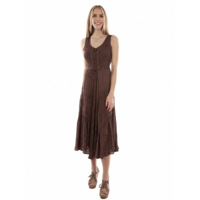 SCULLY - Robe pour Femme - Chocolat