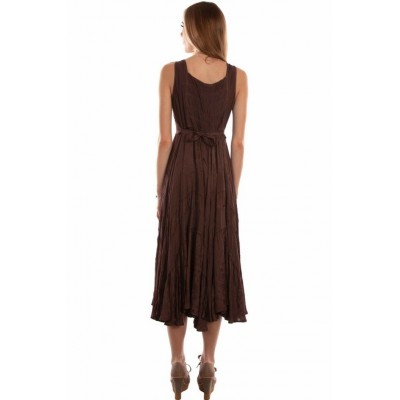 SCULLY - Robe pour Femme - Chocolat
