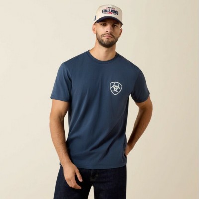 ARIAT - T-Shirt Longhorn Patriot Bravery