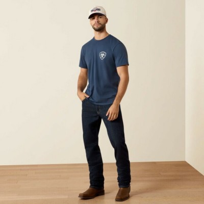 ARIAT - T-Shirt Longhorn Patriot Bravery