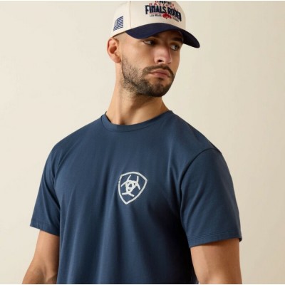 ARIAT - T-Shirt Longhorn Patriot Bravery