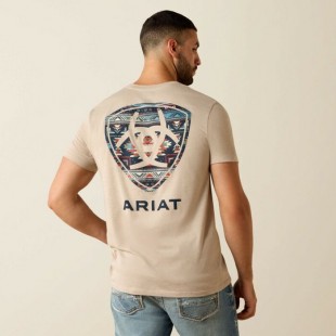 ARIAT - T-Shirt Sandstone Shield