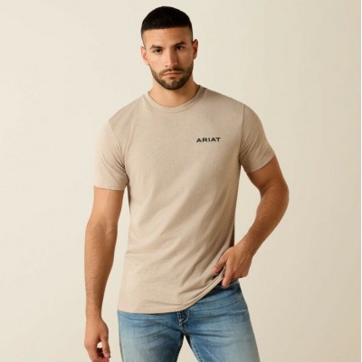 ARIAT - T-Shirt Sandstone Shield