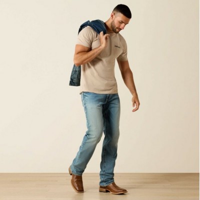 ARIAT - T-Shirt Sandstone Shield