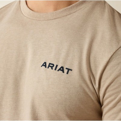 ARIAT - T-Shirt Sandstone Shield