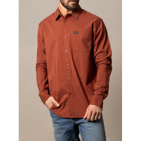 KIMES RANCH - Chemise Linville - Rouge
