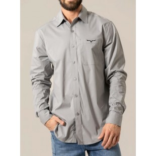 KIMES RANCH - Chemise KR Team - Gris