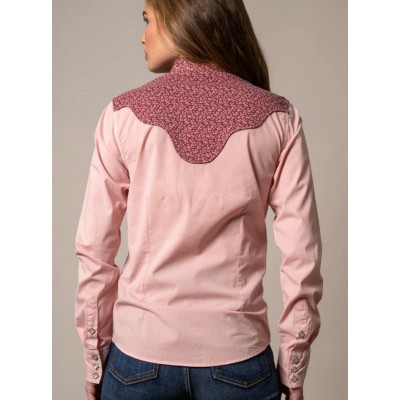 KIMES RANCH - Chemise Birdie - Rose Pâle 