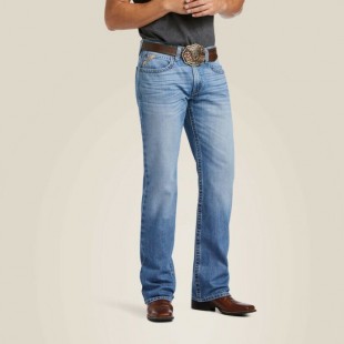 ARIAT - Jeans M4 Relaxed Stretch Goldfield Boot...