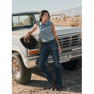 Wrangler® - Jeans Lacey Bespoke Taille Haute...