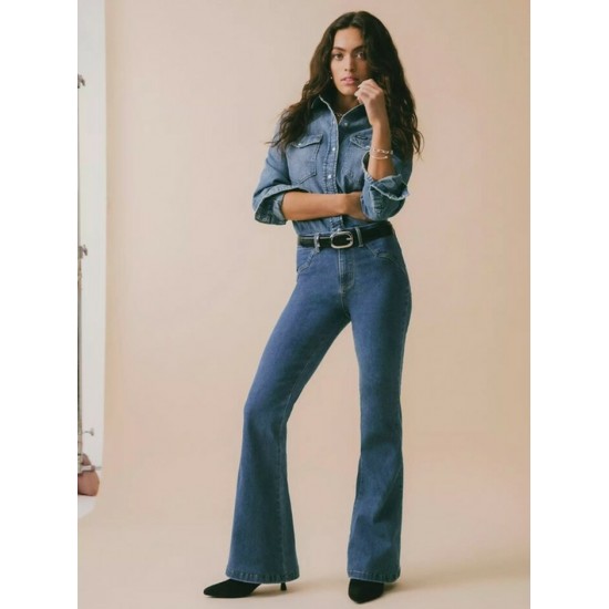 Wrangler® - Jean Taille Haute Bespoke Fashion Jemma