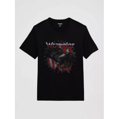 Wrangler® - T-Shirt Eagle Landing - Jet Black