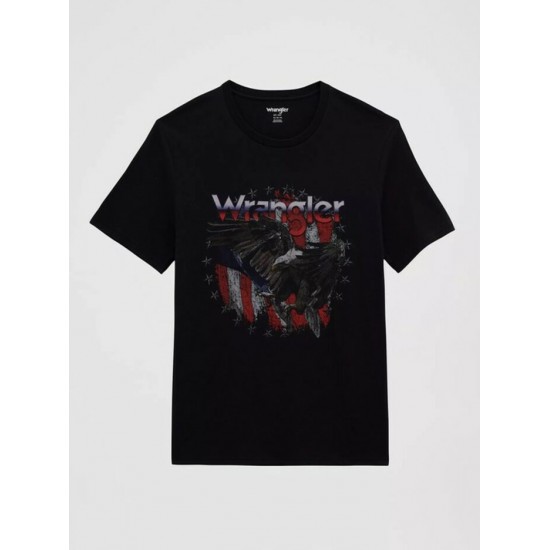 Wrangler® - T-Shirt Eagle Landing - Jet Black