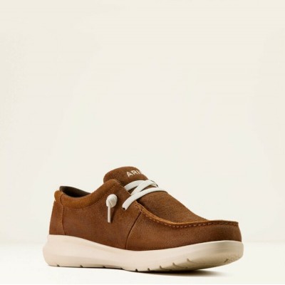 ARIAT - Chaussures homme HILO - Tumble Brown Suede