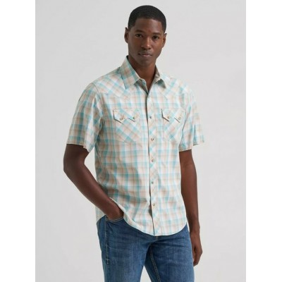 Wrangler® - Chemise Western à Manches Courtes...