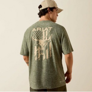 ARIAT - T-Shirt Longskull Freedom