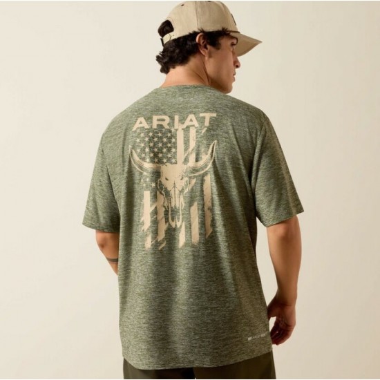 ARIAT - T-Shirt Longskull Freedom