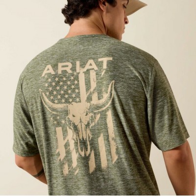 ARIAT - T-Shirt Longskull Freedom