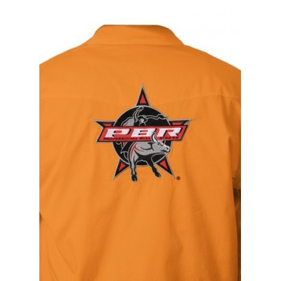 BULLHIDE - Chemise Western PBR - Orange