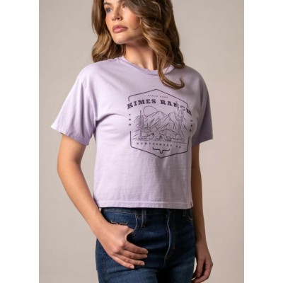 KIMES RANCH - T-Shirt See For Miles - Lavande